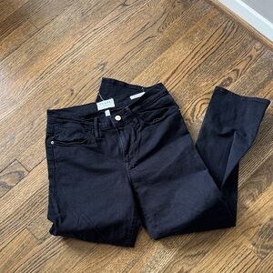 Frame le high straight jeans